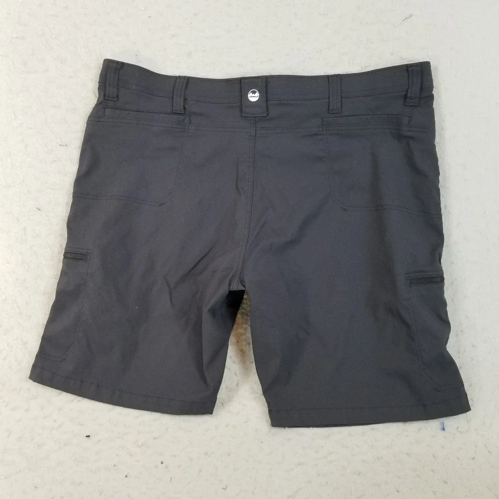 Wrangler Cargo Shorts Mens 44 Gray Outdoor Utility Stretch Nylon 112318780